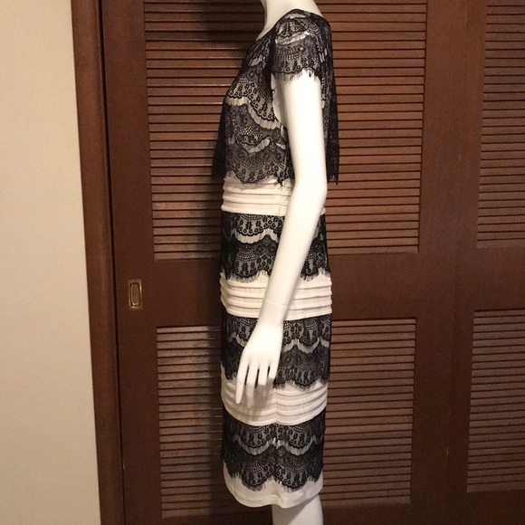 🌺Host Pick🌺 Melrose black and white dress - Picture 3 of 12